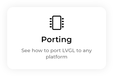 See how to port LVGL to any platform